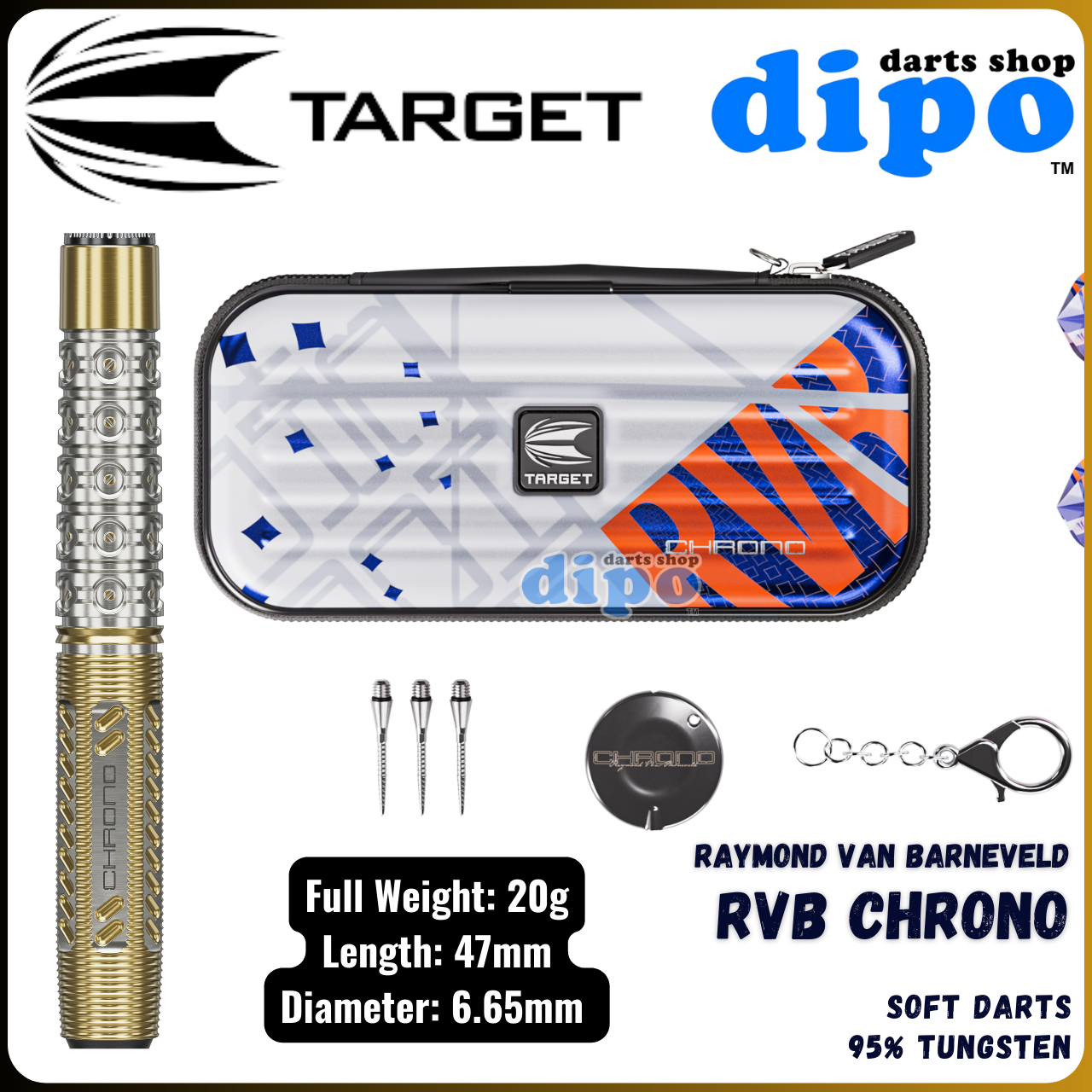 TARGET RVB CHRONO ( RAYMOND VAN BARNEVELD Model ) - TARGET Soft