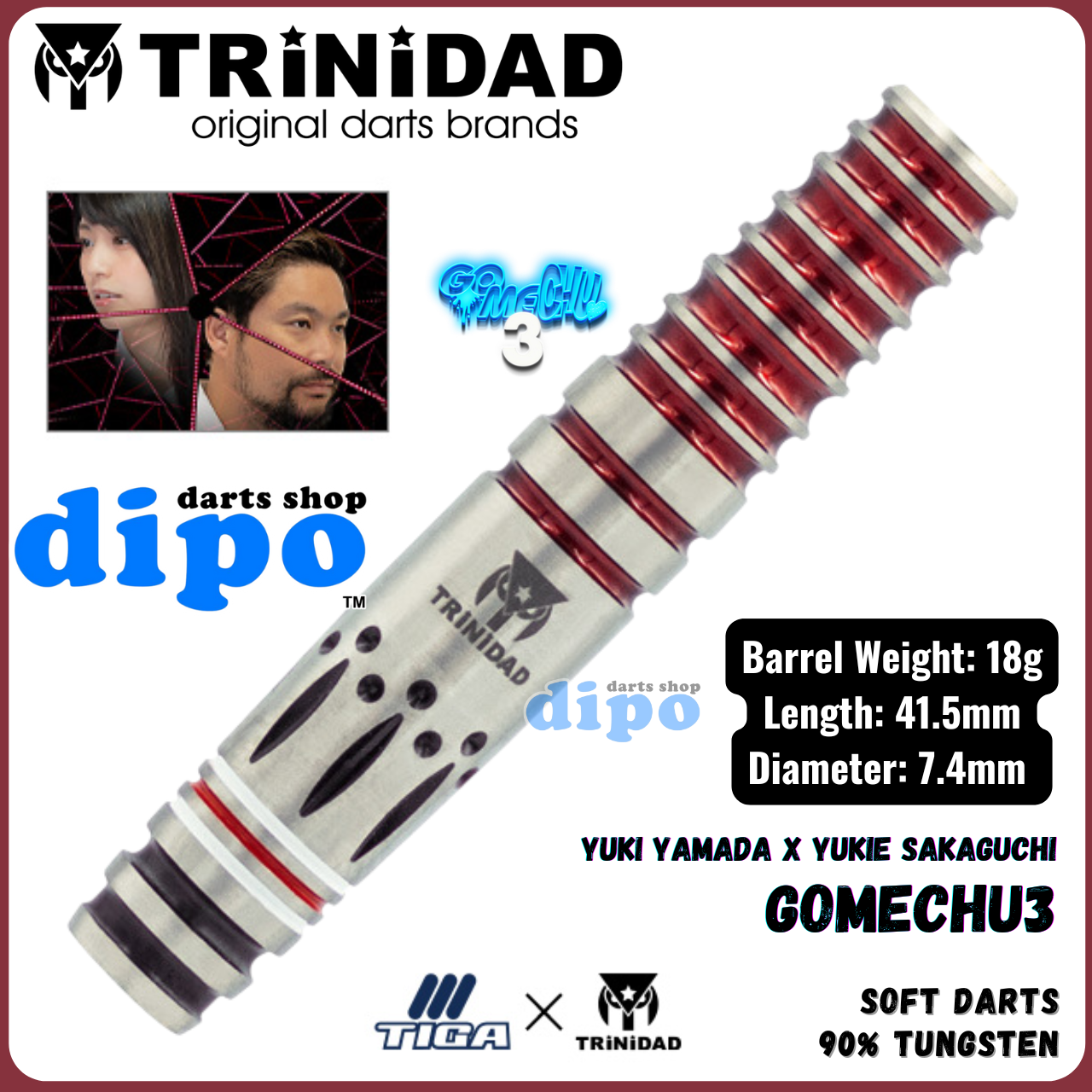 TRiNiDAD x TIGA Gomechu3 ( Yuki Yamada x Yukie Sakaguchi model