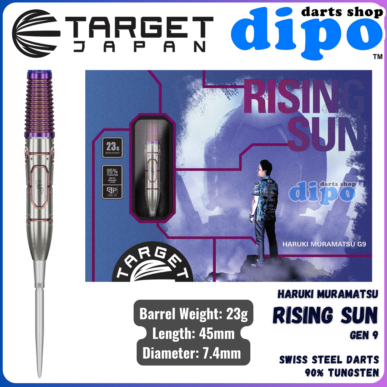 TARGET RISING SUN Gen 9 (Haruki Muramatsu model) - Target