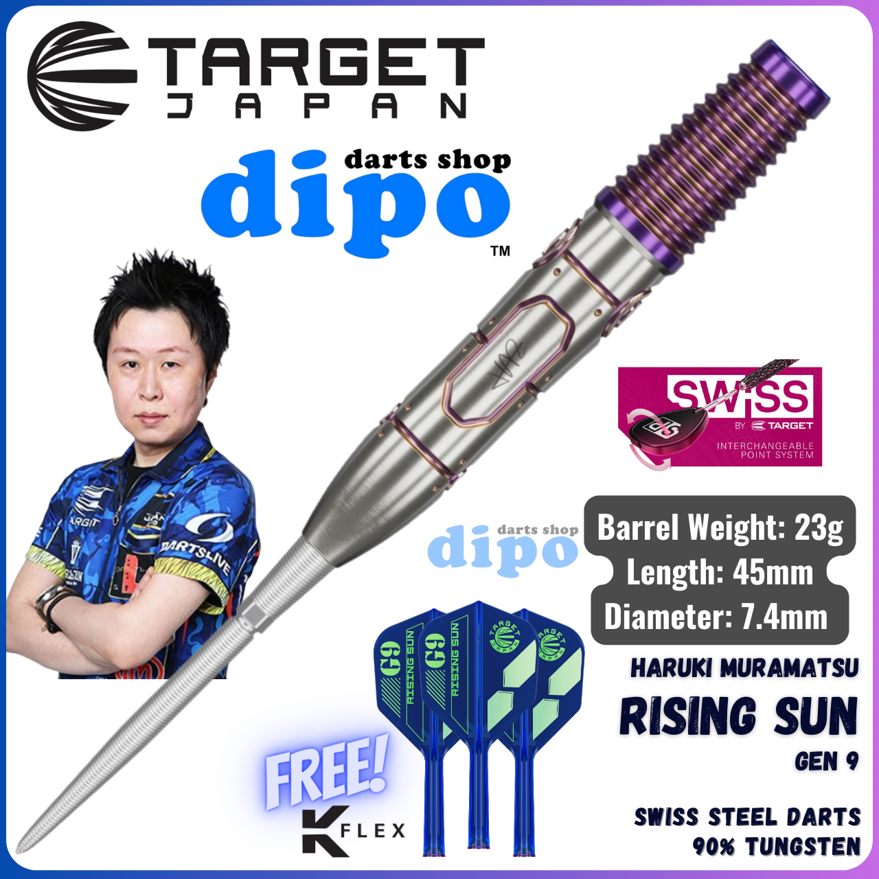 TARGET RISING SUN Gen 9 (Haruki Muramatsu model) - Target