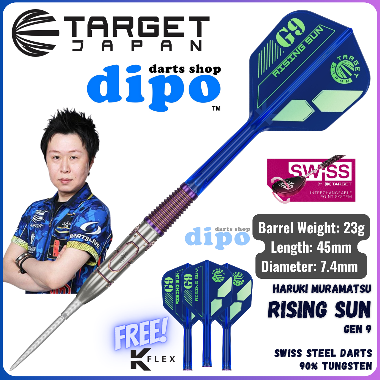 TARGET RISING SUN GEN-7 HARUKI MURAMATSU Model | eBay