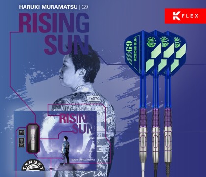 新品TARGET RISING SUN HARUKI MURAMATSU G9 Target Japan Haruki Muramatsu Rising Sun G9 No Groove Swiss Point