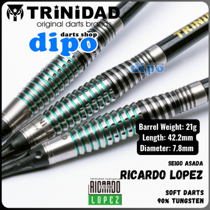 ダーツ TRiNiDAD Undisputed RICARDO LOPEZ TRiNiDAD Undisputed RICARDO ( Seigo Asada model ) - TRiNiDAD
