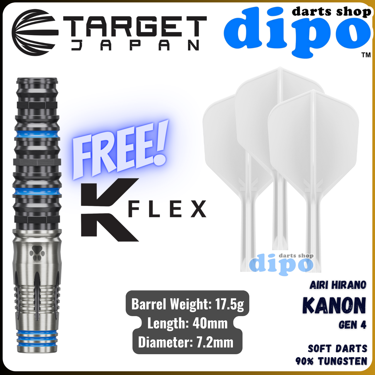 TARGET CHARM KANON 4.0 (Airi Hirano player model) - TARGET Soft