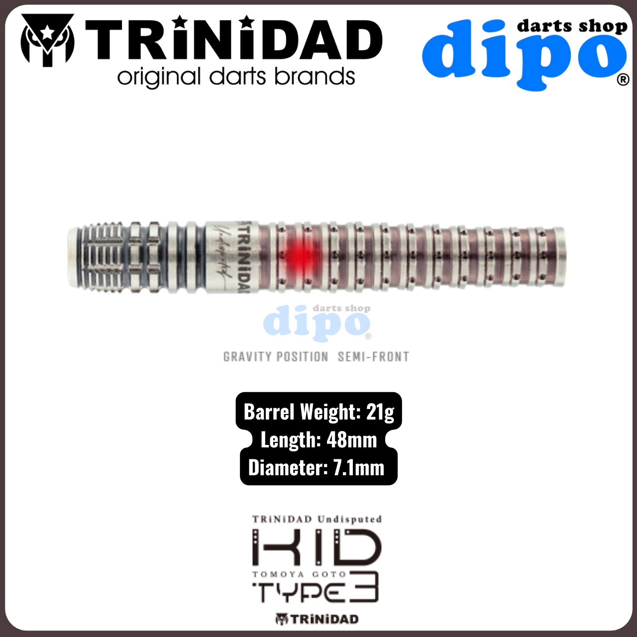 TRiNiDAD Undisputed KID Type 3 ( Tomoya Goto model ) - TRiNiDAD