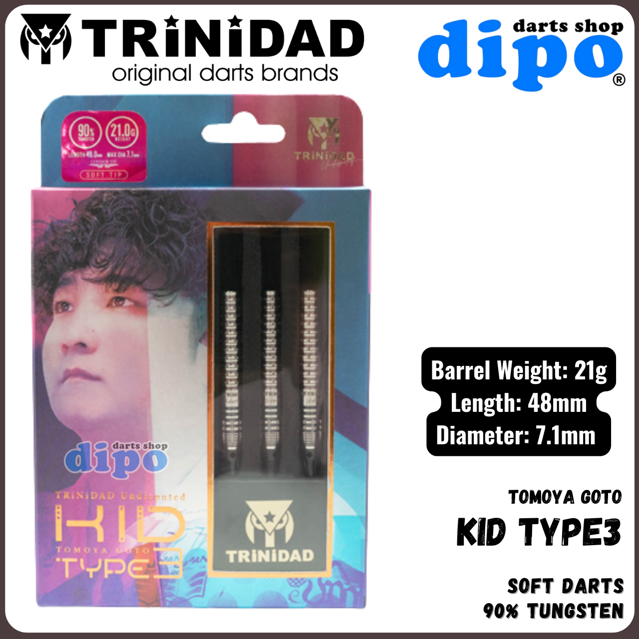 TRiNiDAD】RICARDO Seigo Asada Model | Darts Online Shop S