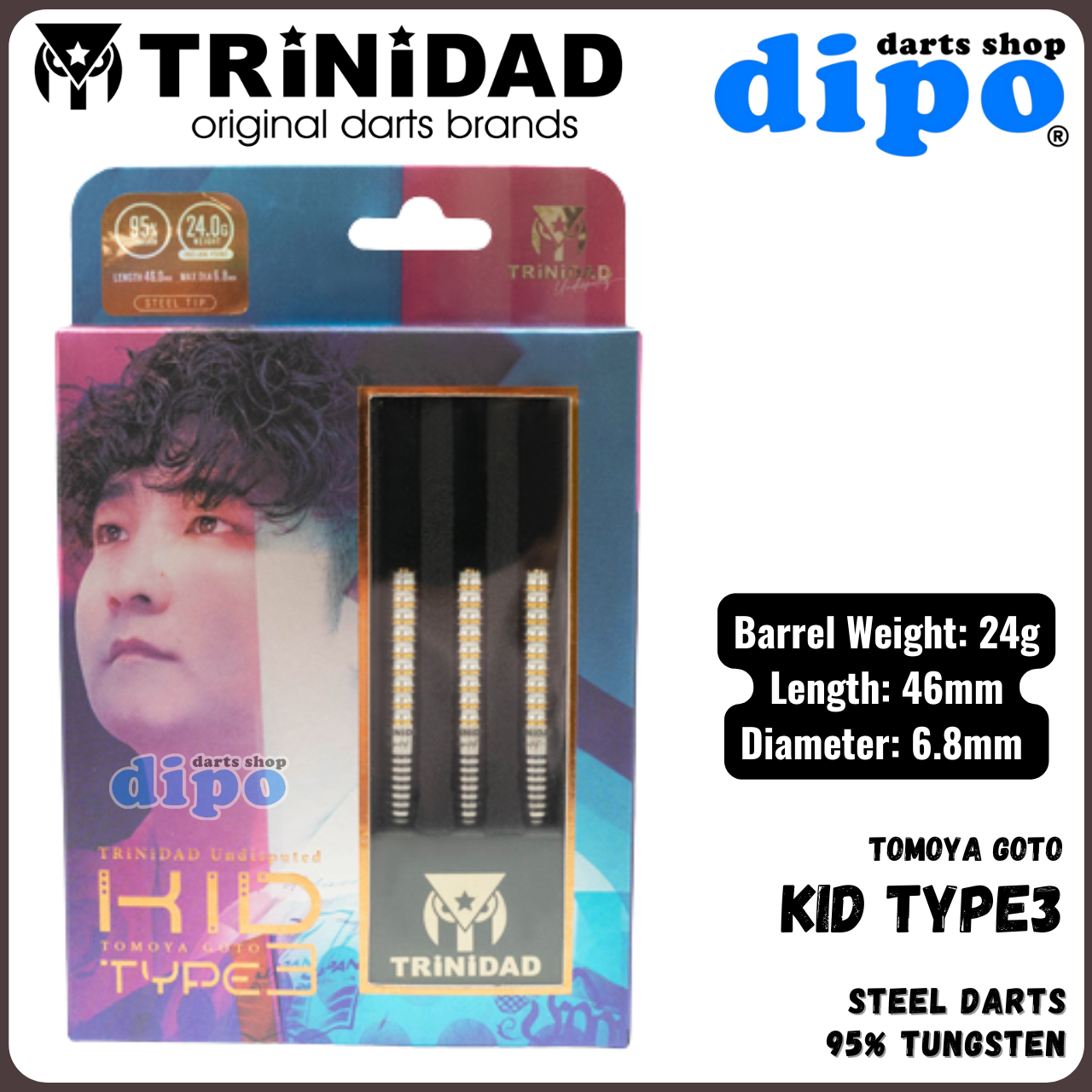 TRiNiDAD Undisputed KID Type 3 ( Tomoya Goto model ) - TRiNiDAD