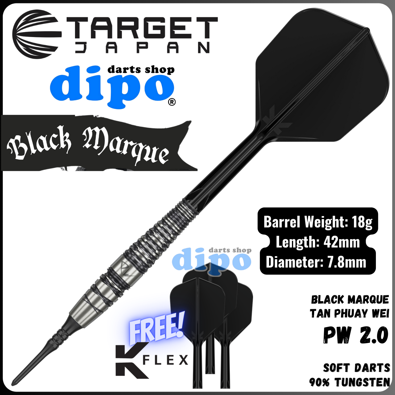 target darts Tan Phuay Wei 18gソフトダーツ target darts Tan Phuay Wei 18gソフトダーツ - メルカリ