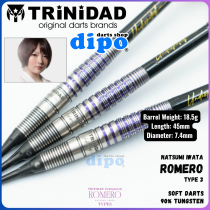 ダーツ TRiNiDAD ROMERO TYPE3 TRiNiDAD NEW PRODUCT Pre-Order ROMERO TYPE3 ROMERO TYPE3 ST