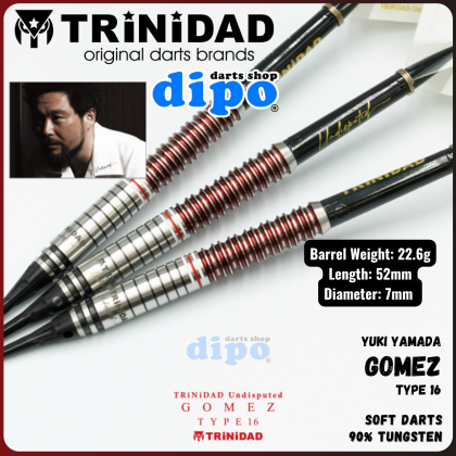 ダーツ TRINIDAD GOMEZ TYPE16 2BA TRiNiDAD(トリニダード) Undisputed Gomez Type16(ゴメス タイプ