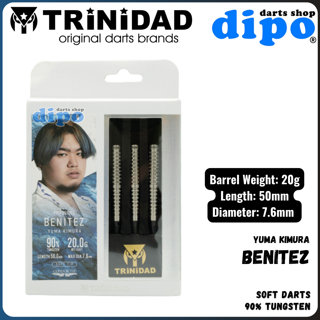 TRINIDAD BENITEZ YUMA KIMURA 90%ダーツ P8HTlZ3y6890b9d5c0d72_17543152
