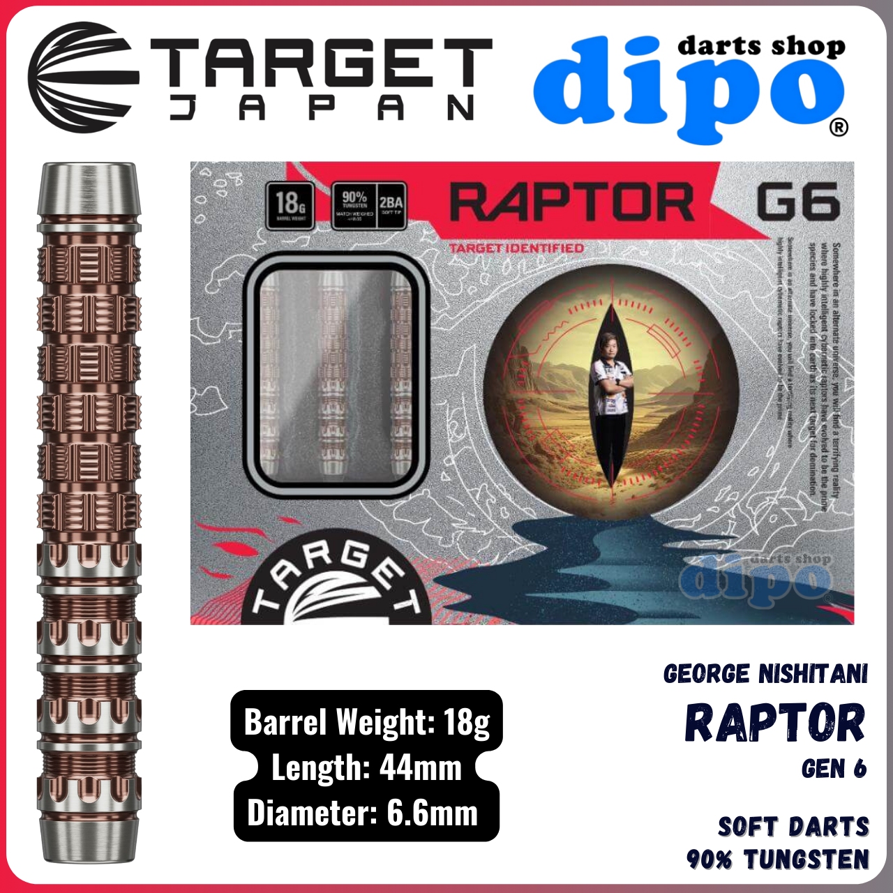 TARGET RAPTOR Gen 6 (George Nishitani Prime Series) - TARGET Soft
