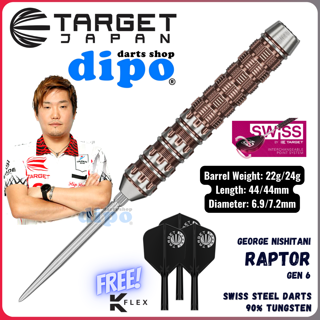 TARGET RAPTOR Gen 6 (George Nishitani Prime Series) - TARGET Swiss