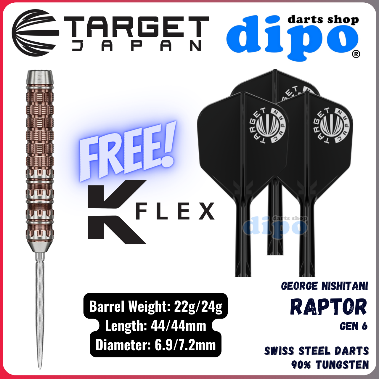 TARGET RAPTOR Gen 6 (George Nishitani Prime Series) - TARGET Swiss