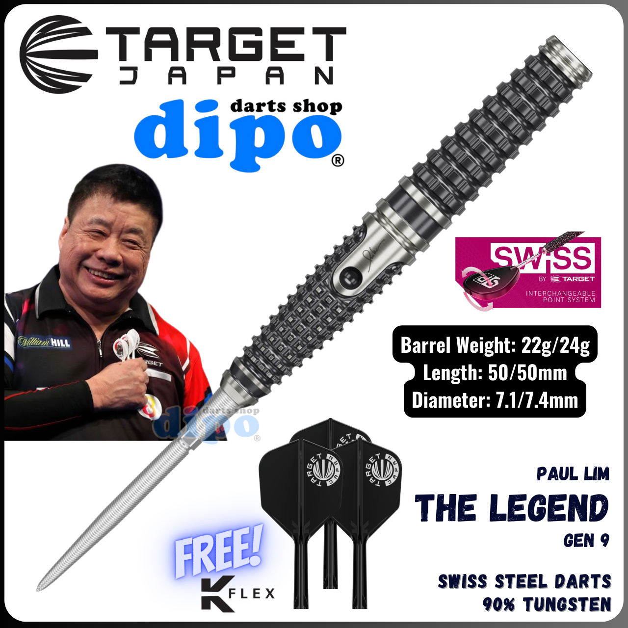 TARGET THE LEGEND Gen 9 (Paul Lim Model) - TARGET Swiss
