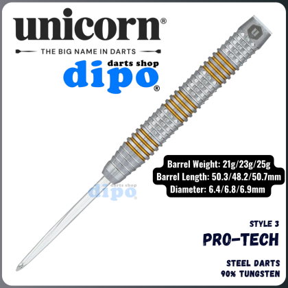 unicorn PURIST PhaseⅢ Purist Evolution Series Phase 3 - 90% Tungsten Darts