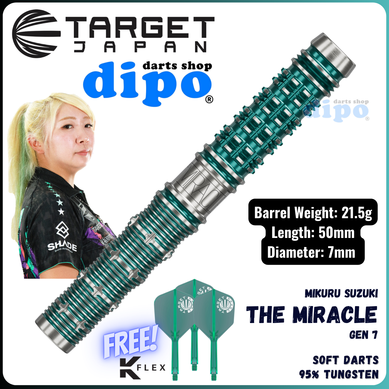 TARGET THE MIRACLE Gen 7 (Mikuru Suzuki Model) - TARGET Soft