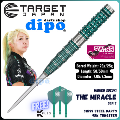 G7 Miracle The 7　TARGET GENERATION MIRACLE ２１，5ｇ　THE SP Japan Target | Darts Tip Steel | ダーツ
