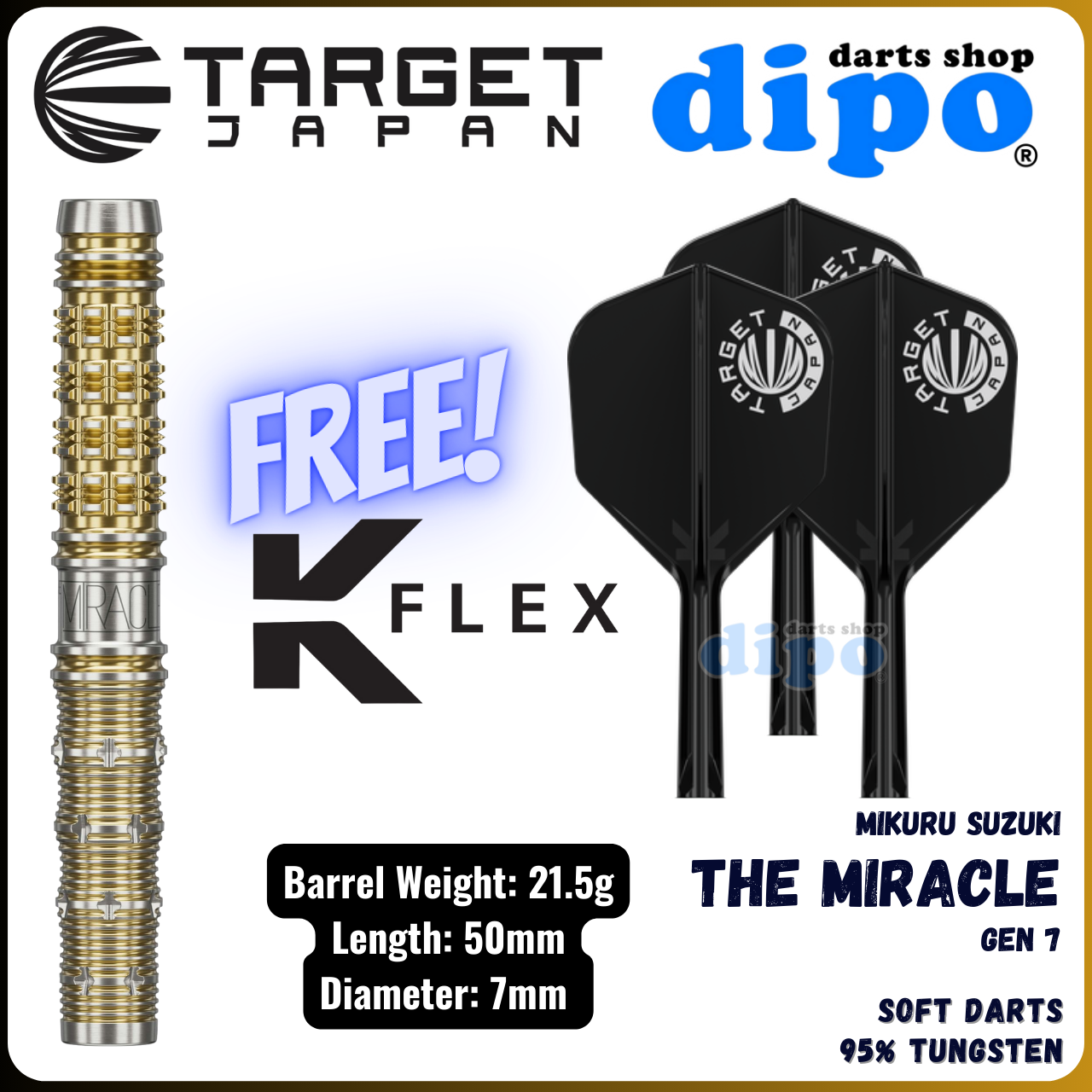 Limited 】 TARGET THE MIRACLE Gen 7 (Mikuru Suzuki Model) - TARGET