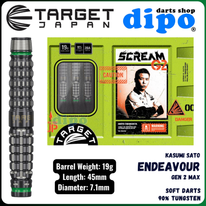 ダーツ TARGET SCREAM AKITO YAMAGATA Model TARGET SCREAM Gen 1 (AKITO YAMAGATA Prime Series) - TARGET