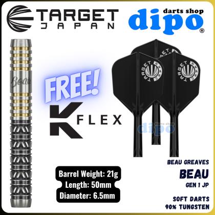 TARGET BEAU GREAVES JAPAN EDITION - TARGET Soft Darts | Dipo