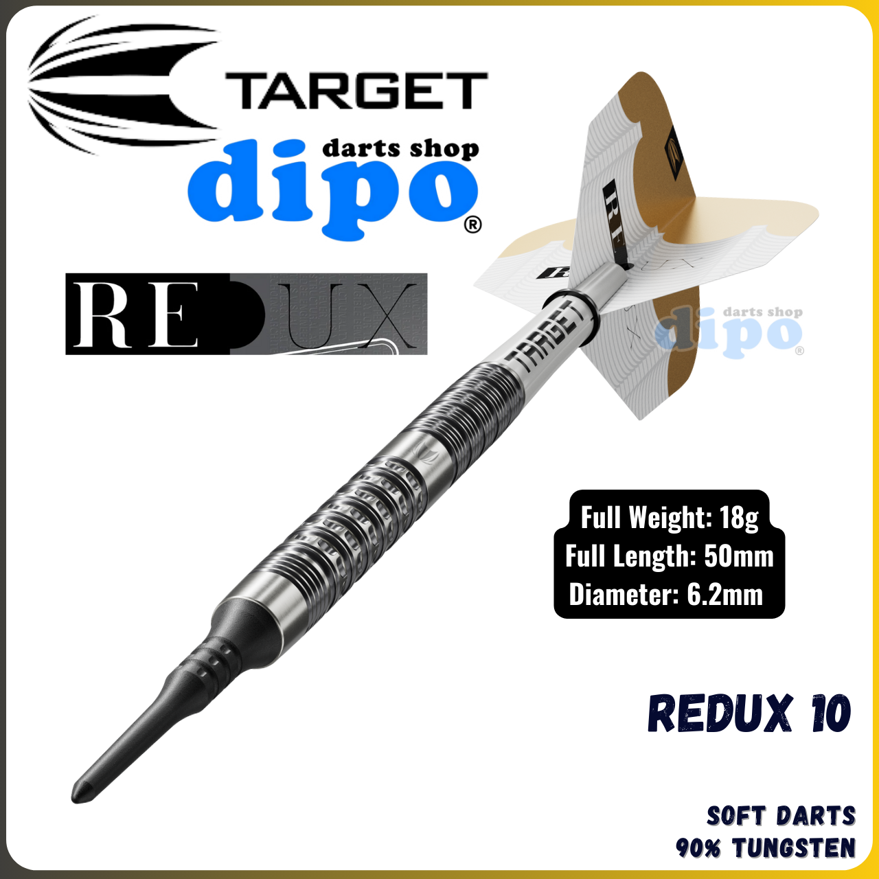 TARGET REDUX 10 - TARGET Soft Darts | Dipo Darts Shop