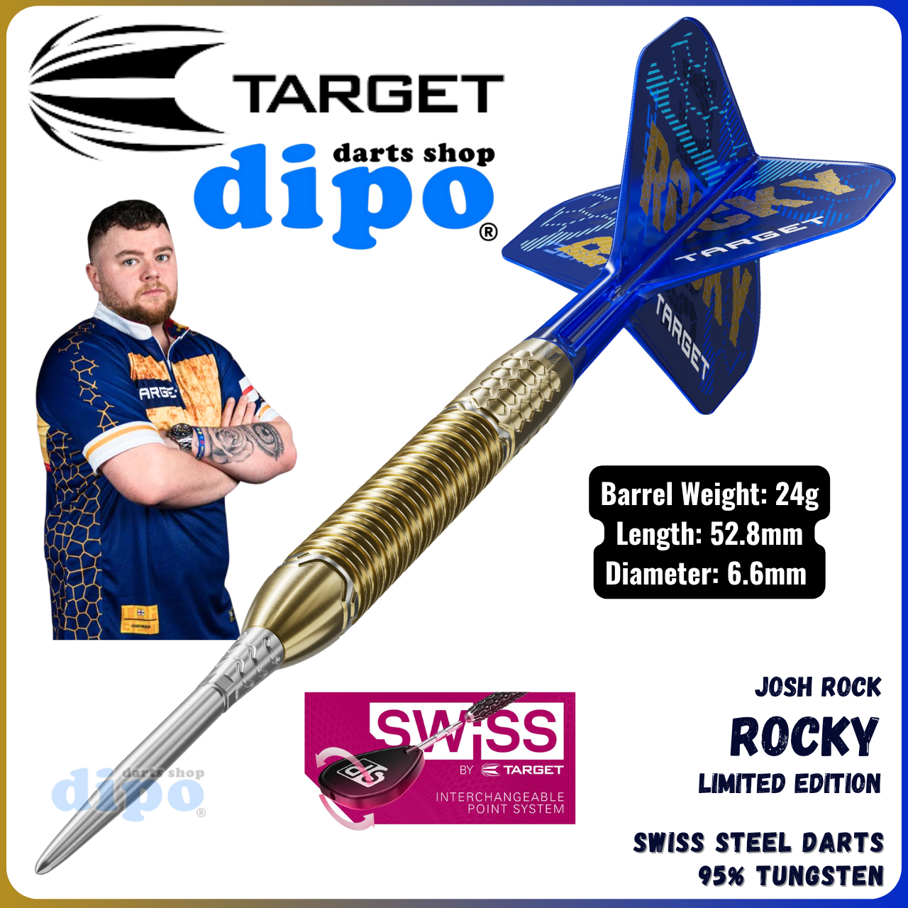 Limited 】TARGET ROCKY Gen 1 (Josh Rock Model) - TARGET Swiss