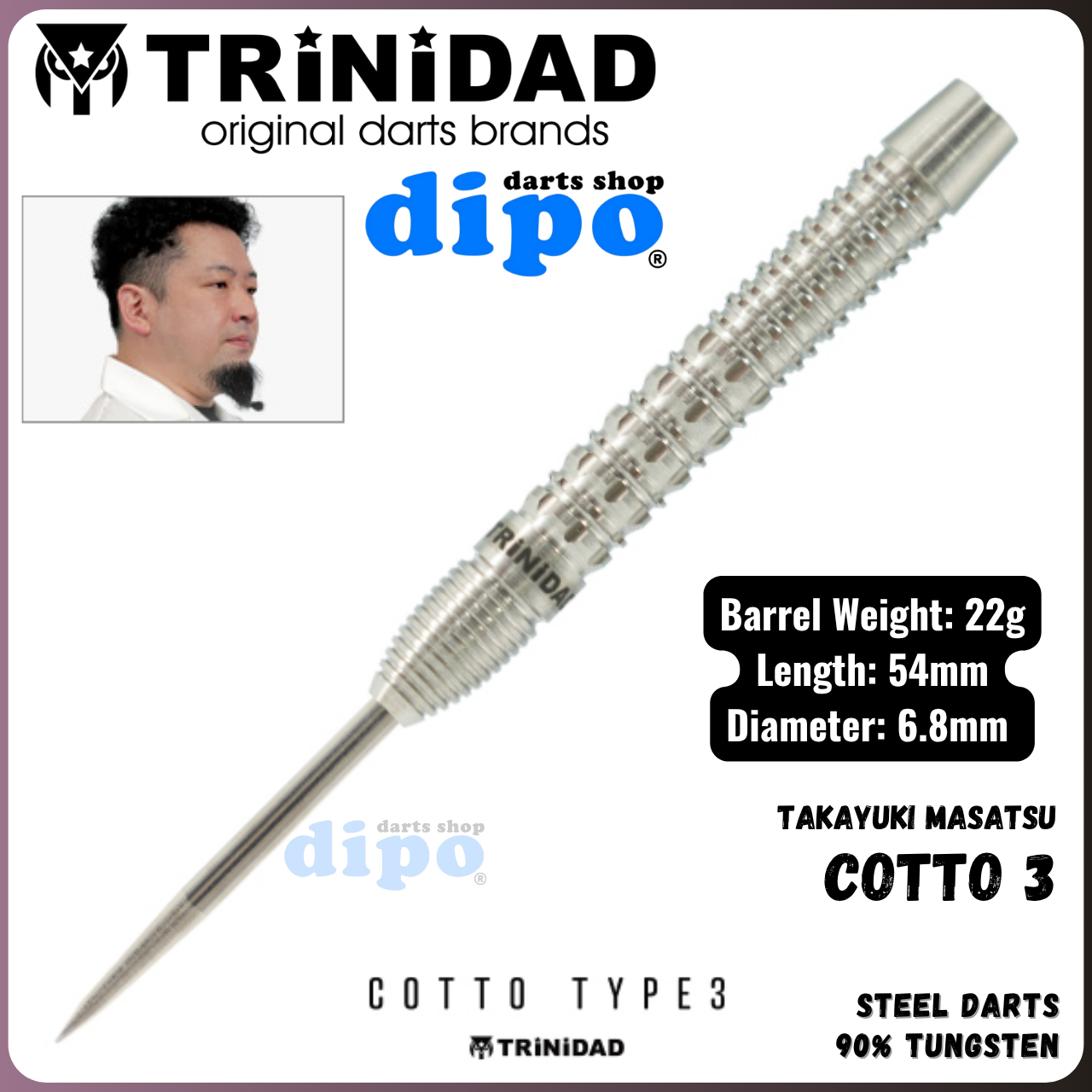 TRiNiDAD Pro Model COTTO Type 3 ( Takayuki Masatsu Model