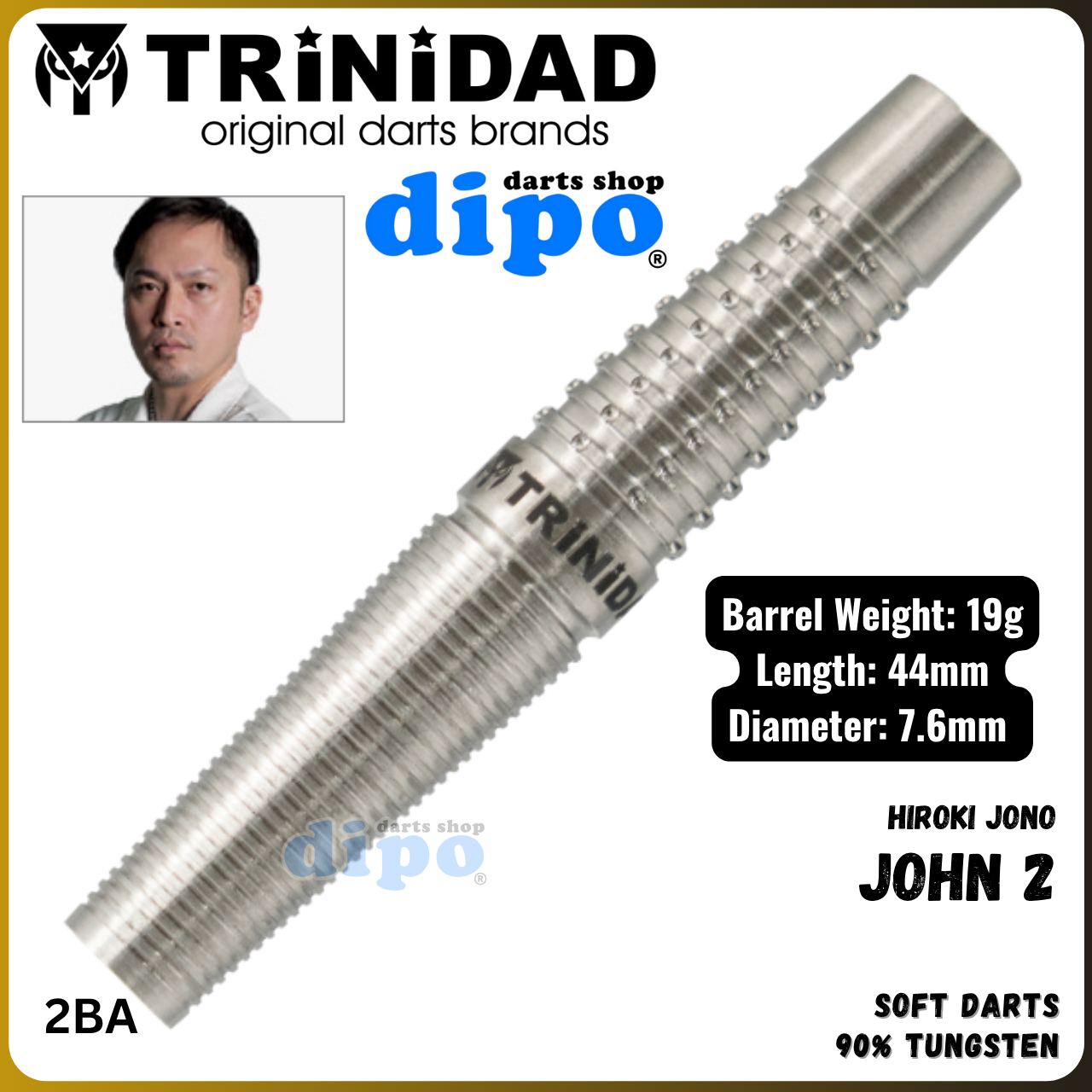 TRiNiDAD Pro Model JOHN Type 2 ( HIROKI JYONO Model ) - TRiNiDAD