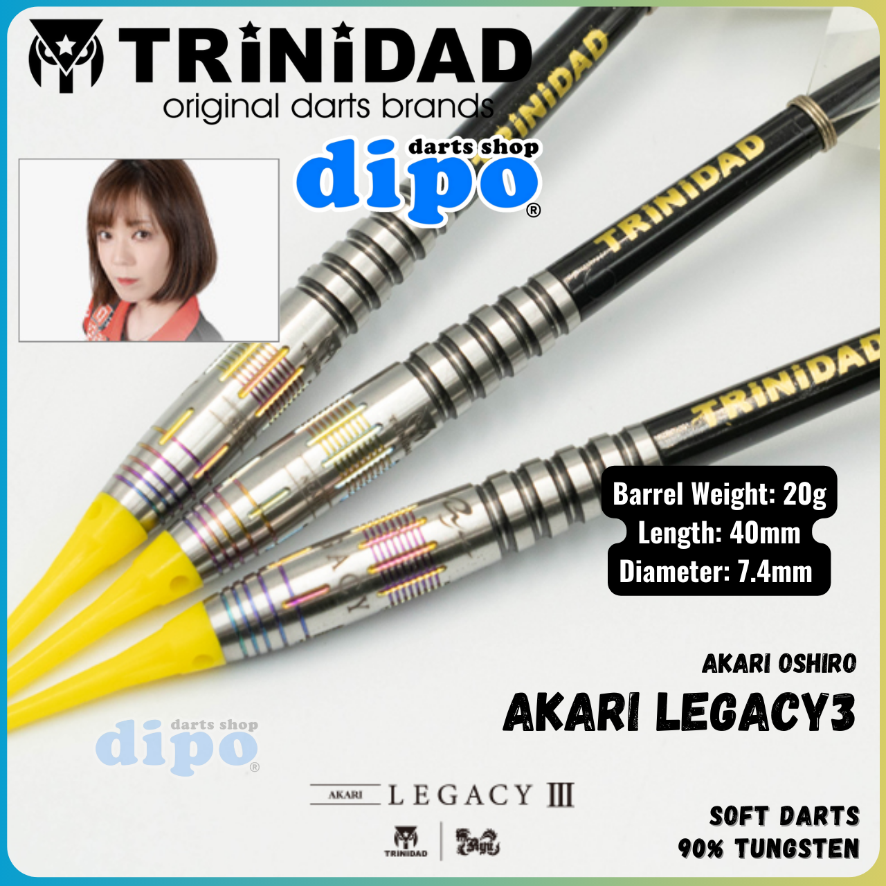 TRiNiDAD x RYU AKARI LEGACY 3 ( Akari Oshiro model ) - TRiNiDAD x