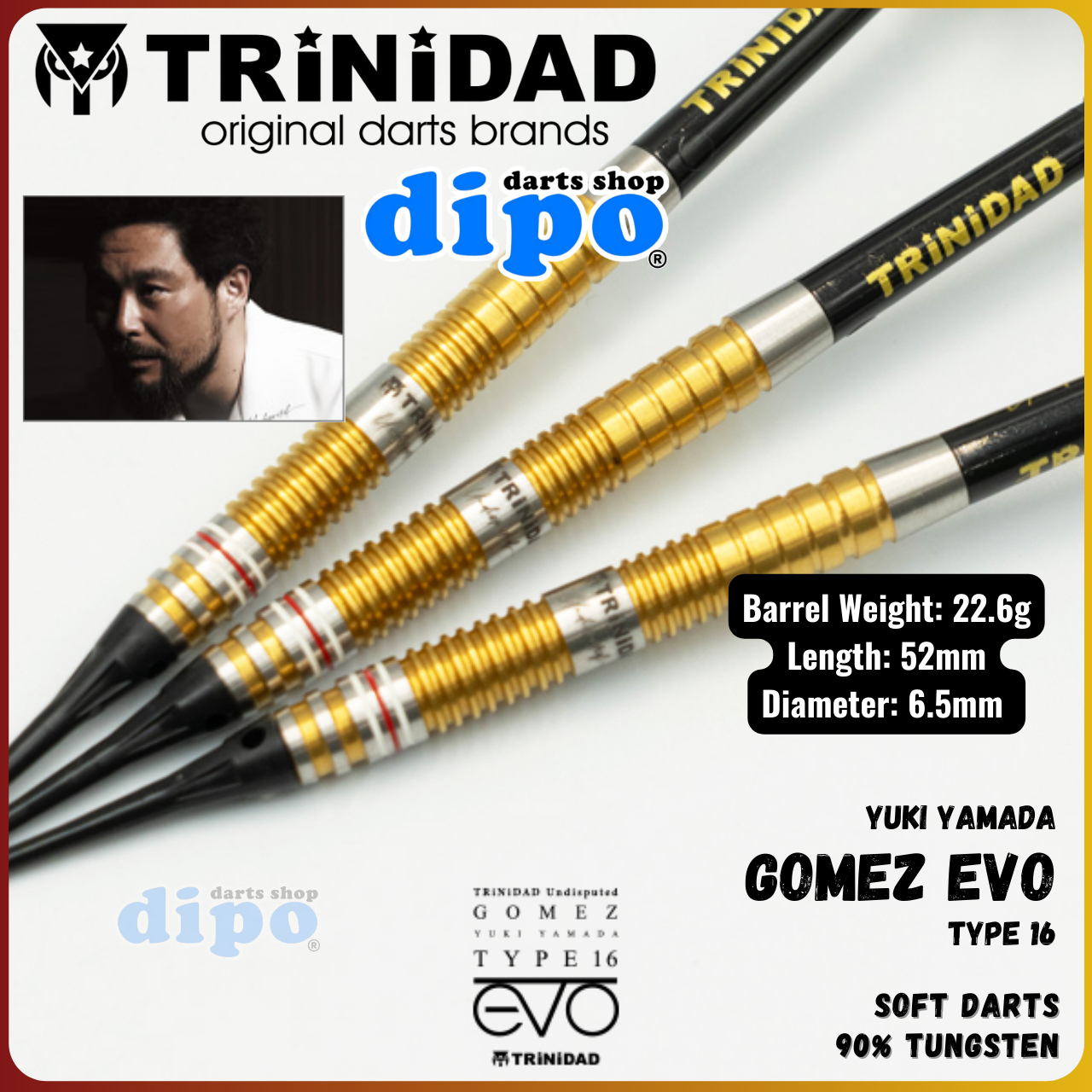 TRiNiDAD Undisputed Gomez Type 16 EVO ( Yuki Yamada model