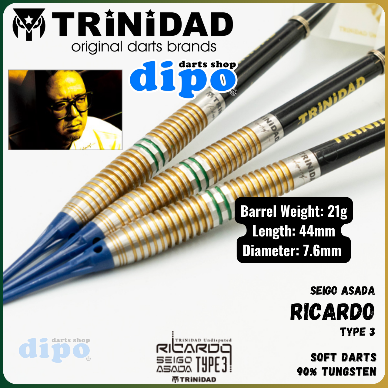 TRiNiDAD Undisputed RICARDO Type 3 ( Seigo Asada model