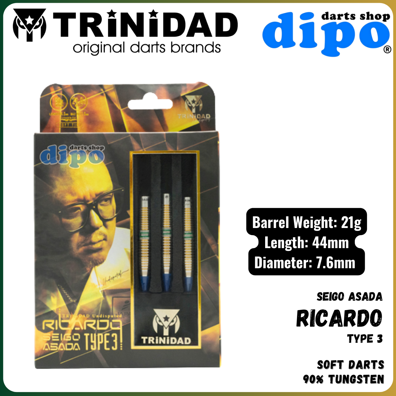 TRiNiDAD Undisputed RICARDO Type 3 ( Seigo Asada model