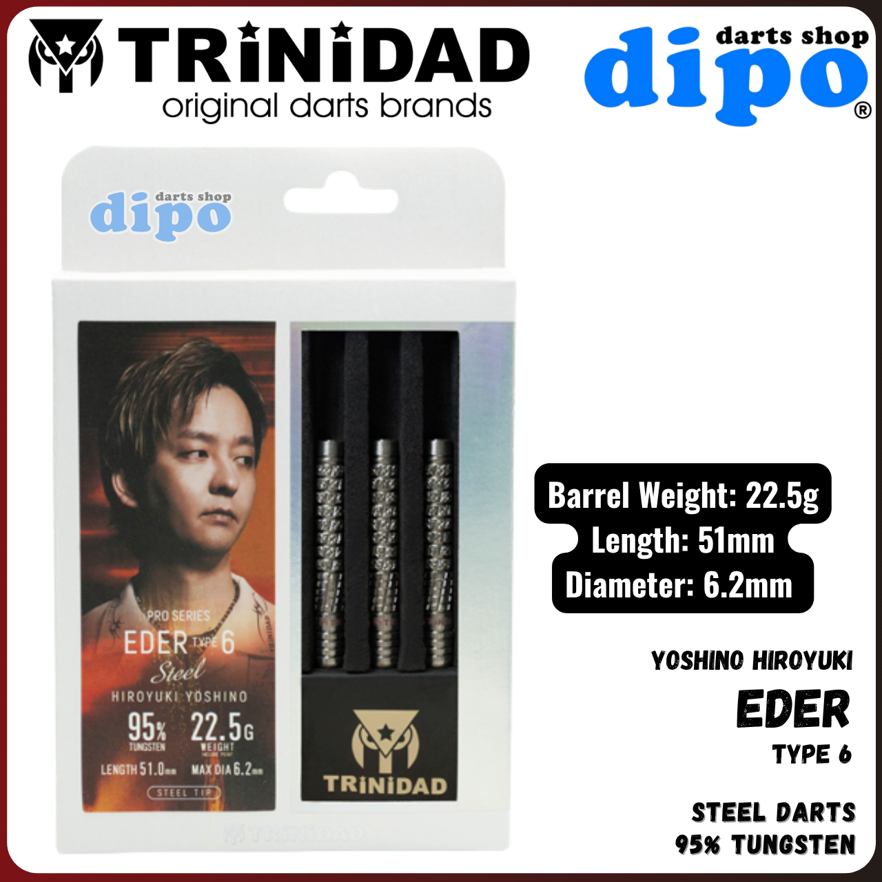 TRiNiDAD PRO EDER Type 6 ( HIROYUKI YOSHINO Model ) - TRiNiDAD