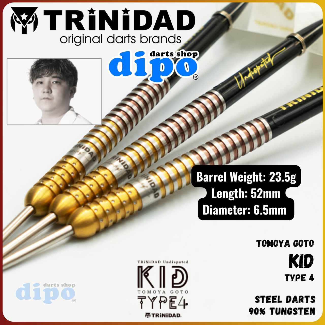 TRiNiDAD Undisputed KID Type 4 ( Tomoya Goto model ) - TRiNiDAD