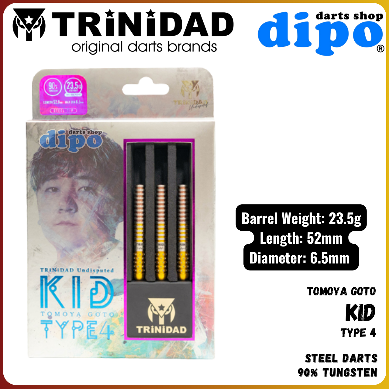 TRiNiDAD Undisputed KID Type 4 ( Tomoya Goto model ) - TRiNiDAD