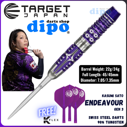 TARGET ENDEAVOUR GEN 3 ( Kasumi Sato Model ) - TARGET Swiss Steel