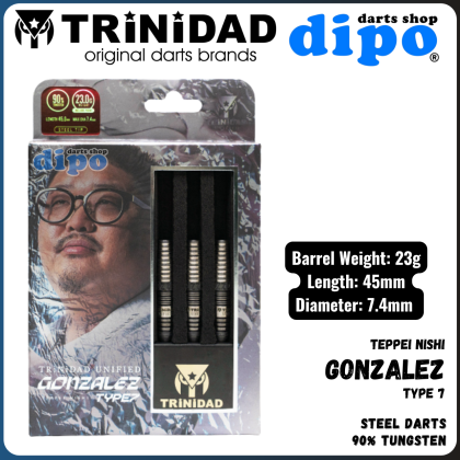 ダーツ TRiNiDAD UNIFIED GONZALEZ TYPE7 > TRiNiDAD UNIFIED GONZALEZ TYPE7 | トリニダード ダーツ