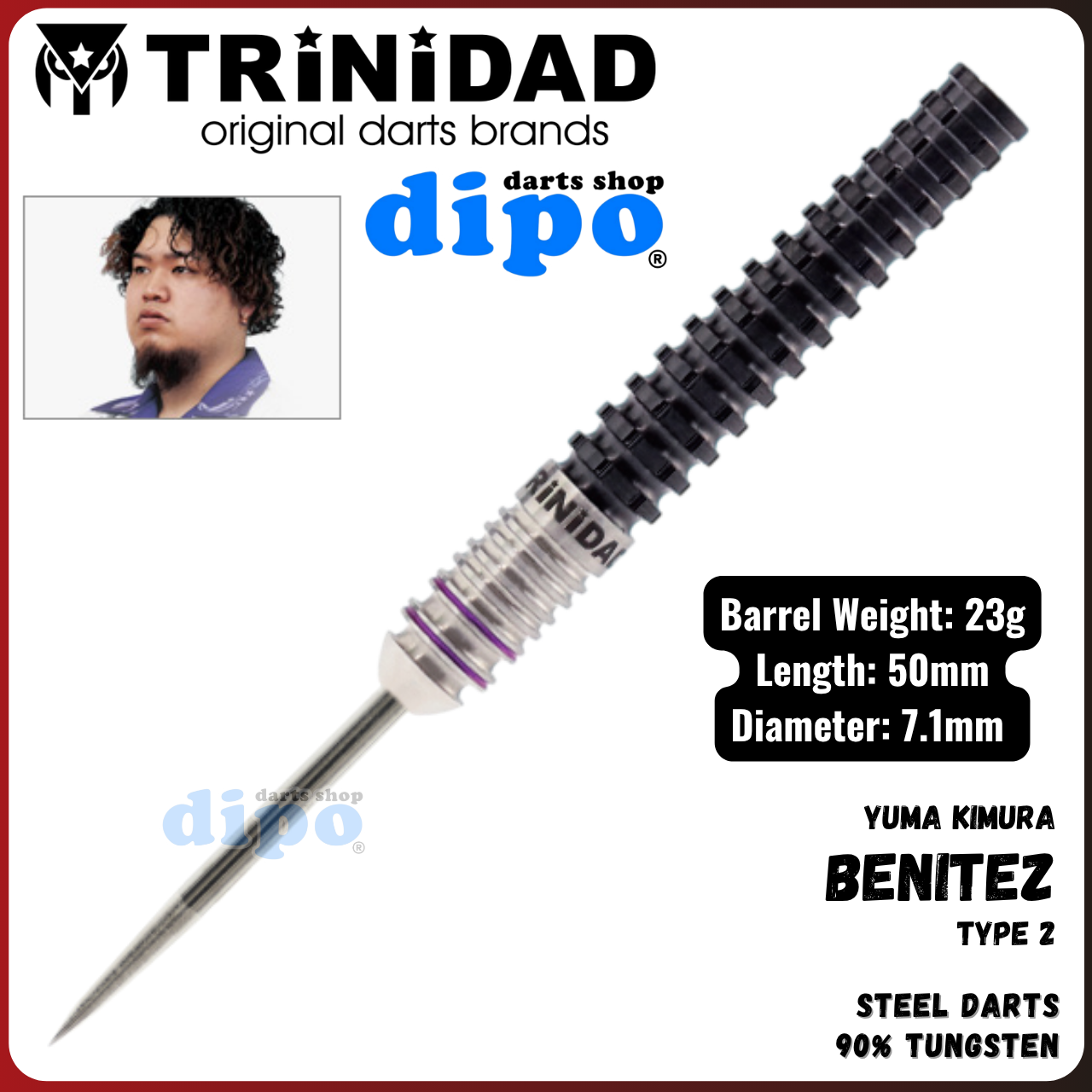 ロメカリ3 TRiNiDAD×Ryudarts ROMEKARI3 TRiNiDAD | Dipo Darts Shop