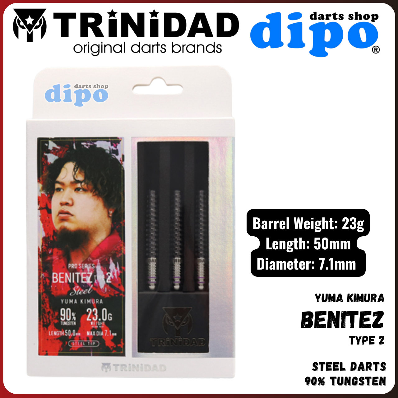 TRiNiDAD PRO BENITEZ TYPE 2 (YUMA KIMURA model) - TRiNiDAD Steel