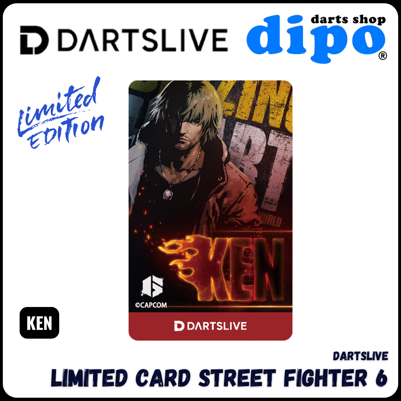 LIMITED 】 DARTSLIVE Card Street Fighter 6 - DARTSLIVE Card | Dipo