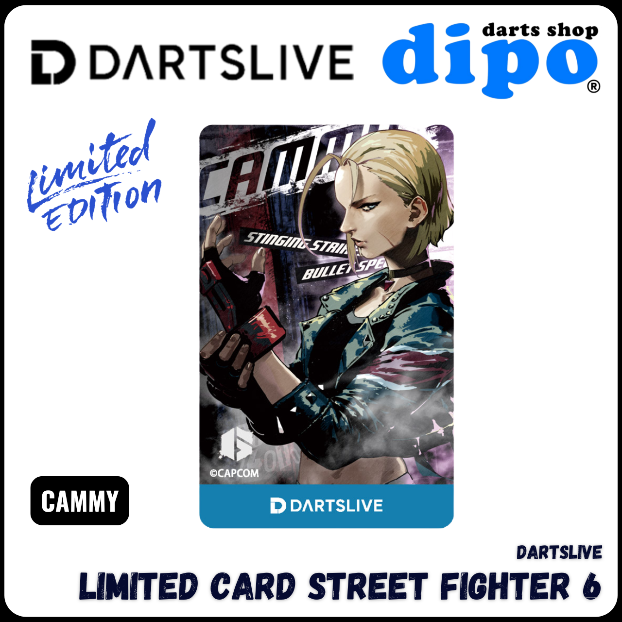 LIMITED 】 DARTSLIVE Card Street Fighter 6 - DARTSLIVE Card | Dipo