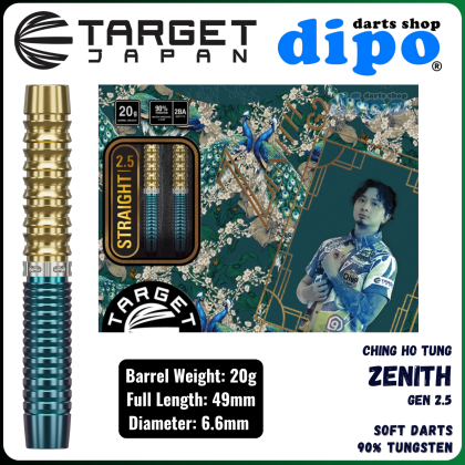 TARGET ZENITH GEN 2.5 (TUNG SUK Prime Series) - TARGET Soft Darts