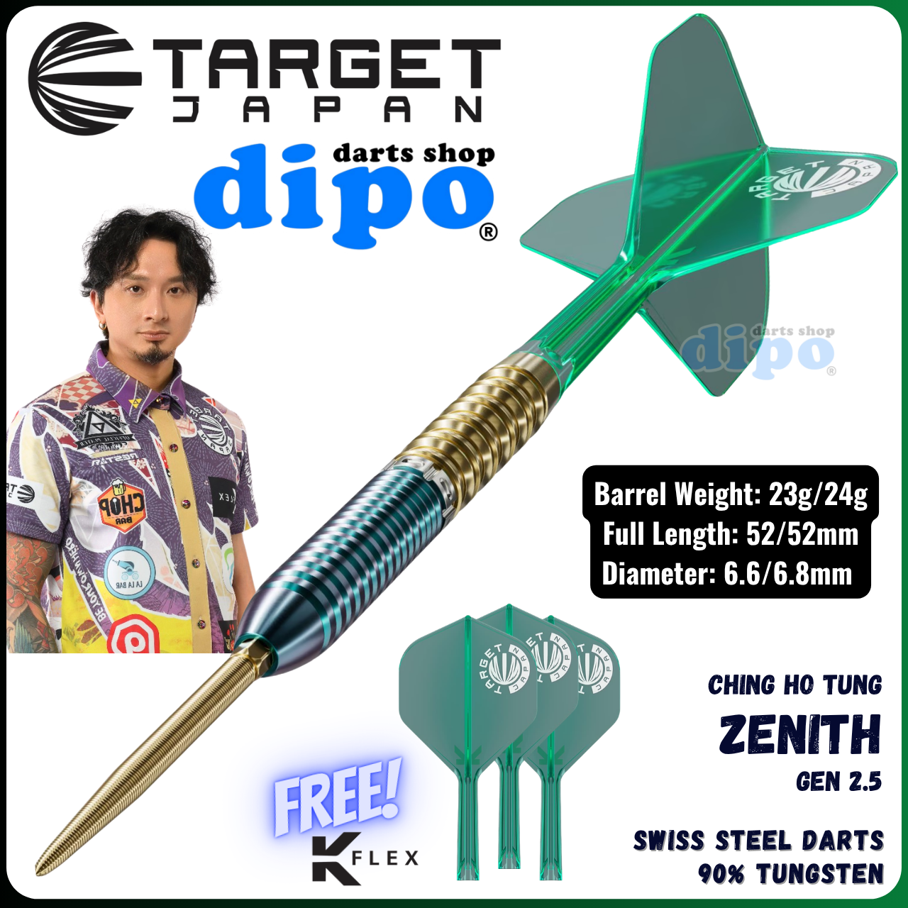 TARGET ZENITH GEN 2.5 (TUNG SUK Prime Series) - TARGET Swiss Steel