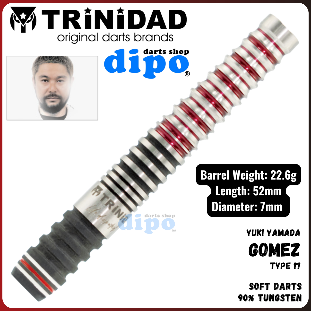 【新品】TRINIDAD Undisputed Gomez Type 15 TRiNiDAD Undisputed Gomez Type 17 ( Yuki Yamada model ) - TRiNiDAD
