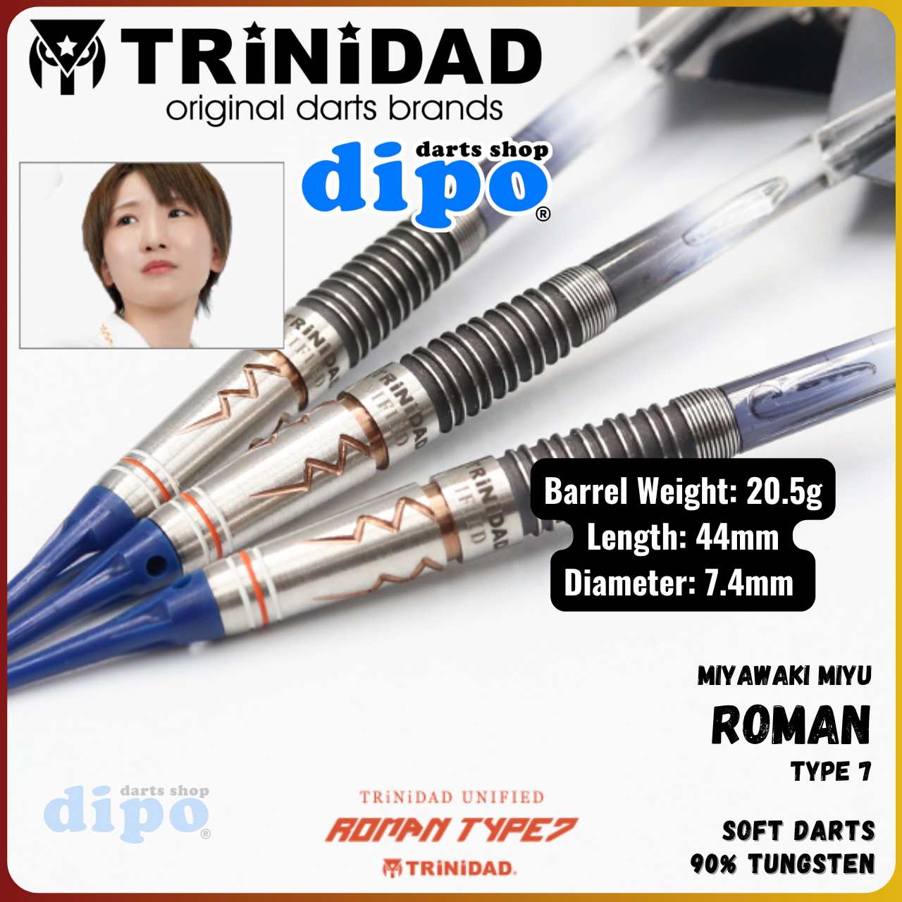TRiNiDAD | Dipo Darts Shop
