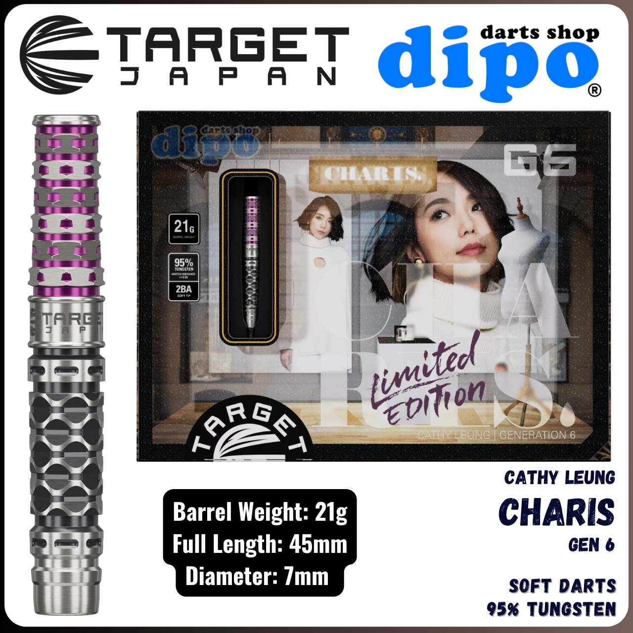 LIMITED 】 TARGET CHARIS GEN 6 (JAPAN VERSION) (Cathy Leung model