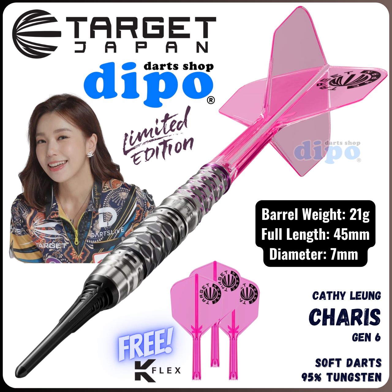 LIMITED 】 TARGET CHARIS GEN 6 (JAPAN VERSION) (Cathy Leung model