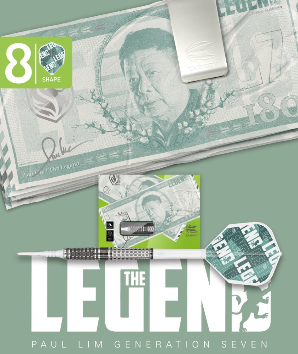 TARGET Soft Darts - The Legend Gen 7 (Paul Lim Model) | Dipo Darts