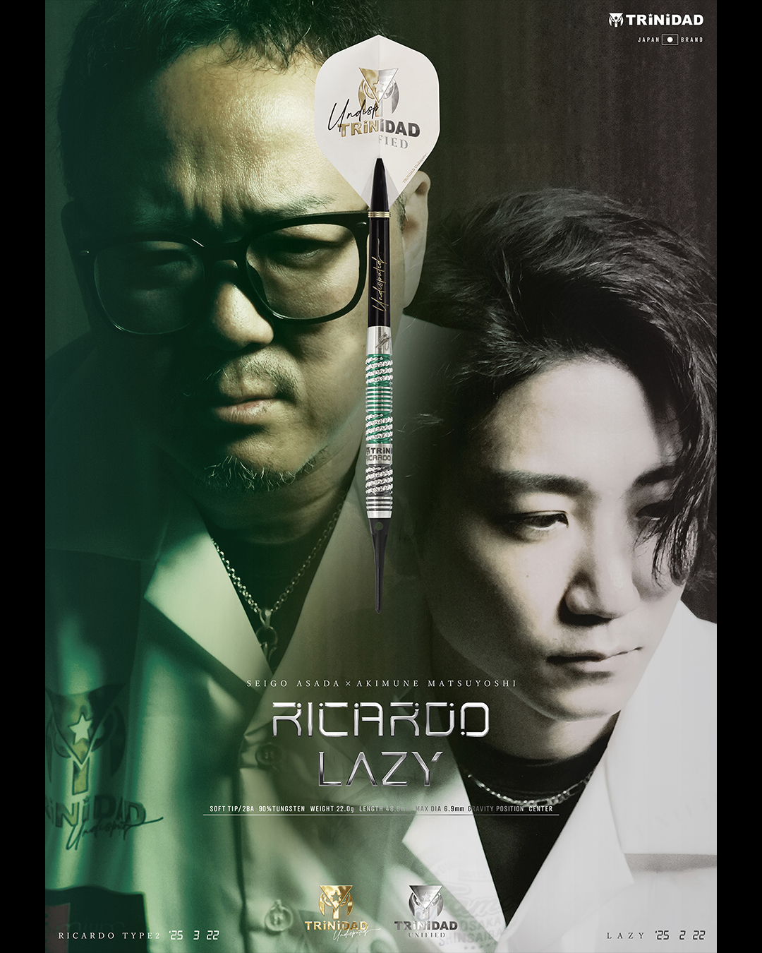 TRiNiDAD RICARDO LAZY (Seigo Asada x Akimune Matsuyoshi Model